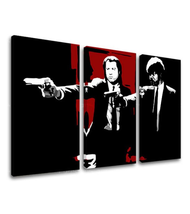 The biggest mobsters on the canvas Pulp Fiction - Stories from the underworld