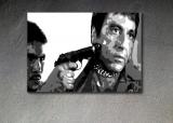 Scarface - AL PACINO "in chains" POP ART painting on canvas