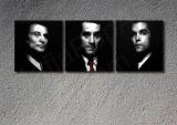 GoodFellas "Faces" Robert De Niro 3 panel POP ART on canvas 