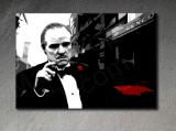 The Godfather "Mafia City II" Marlon Brando canvas ART