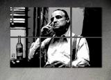 The Godfather Vito Corleone XXL Marlon Brando canvas ART 6 panel