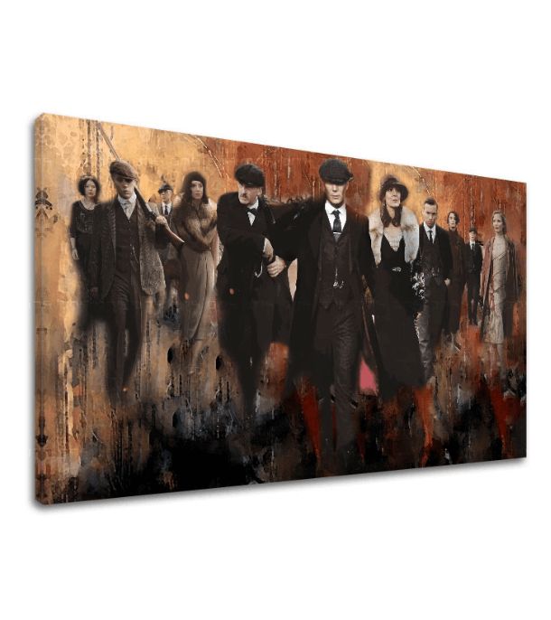 The biggest mobsters on the canvas Peaky Blinders - Family