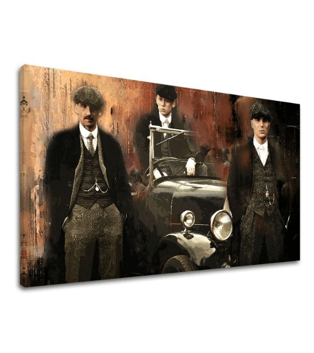 The biggest mobsters on the canvas Peaky Blinders - Brothers
