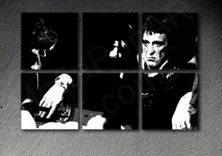 Scarface - AL PACINO 6 panel POP ART on canvas