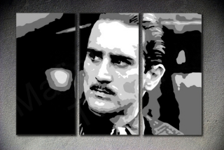 The Godfather - Robert De Niro 3 panel POP ART on canvas